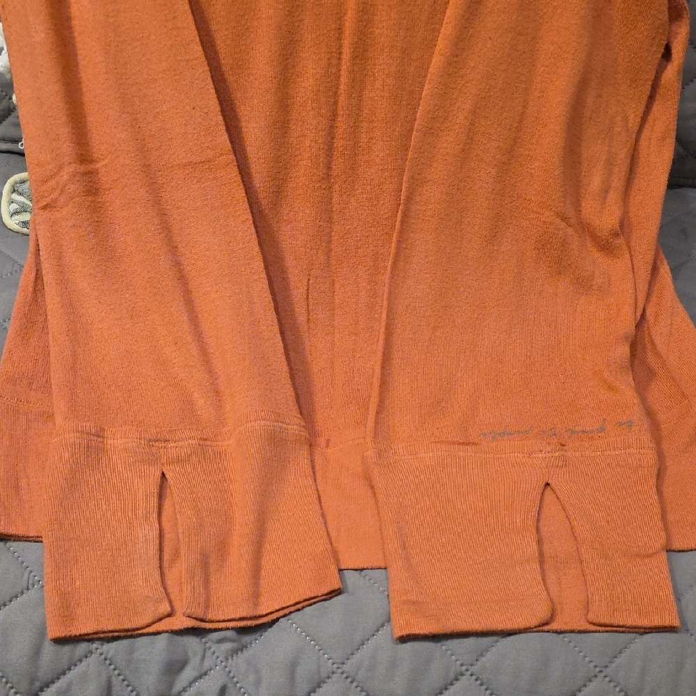 Peace Love World Coral Cowl Neck Sweater - Picture 16 of 16